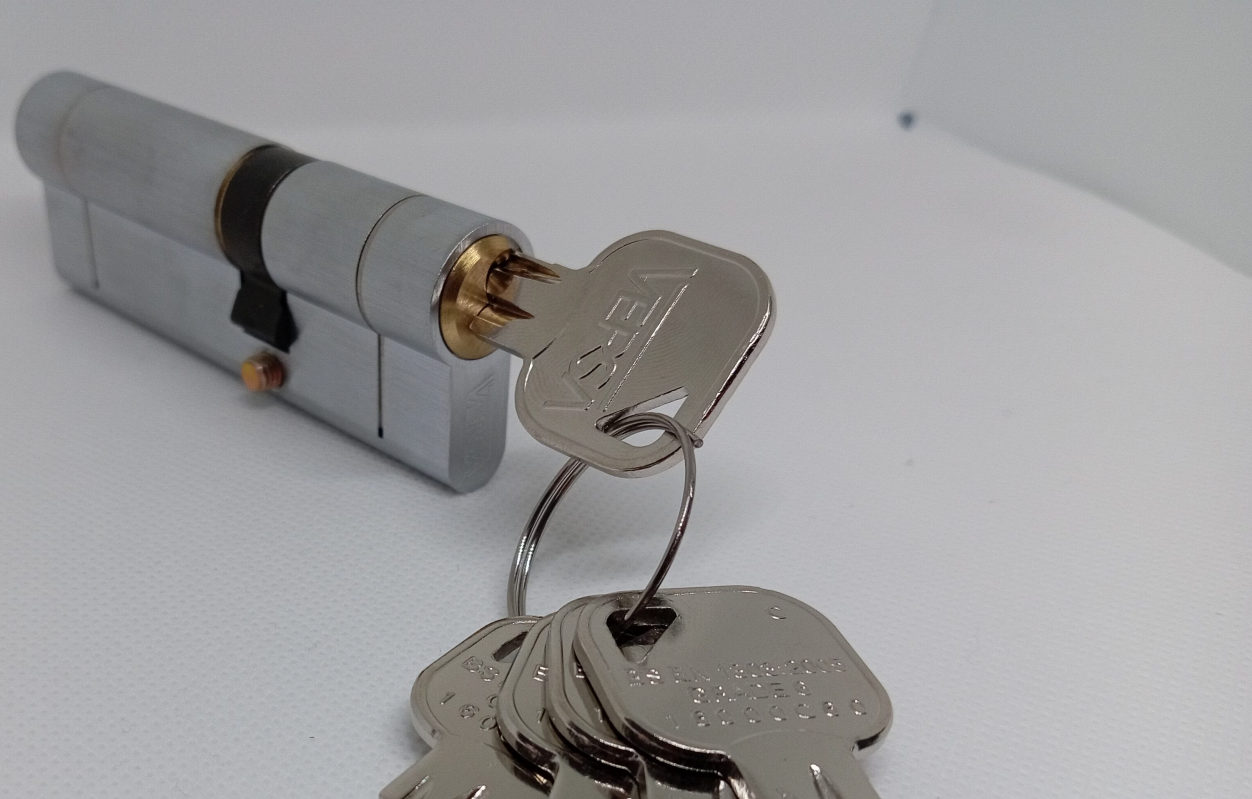 Locksmith prices Hastings — S.T Locksmiths anti-snap euro cylinder supplied and fitted