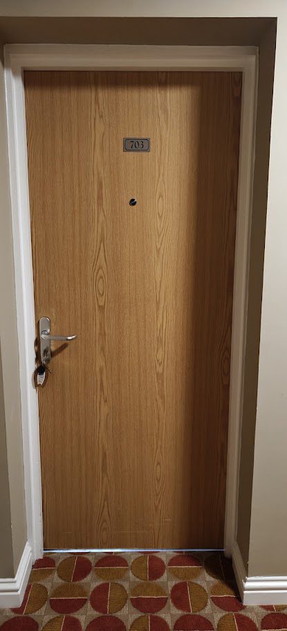 Locksmith Cooden Beach - S.T Locksmiths master suite lock installation at Cooden Beach Hotel room 703
